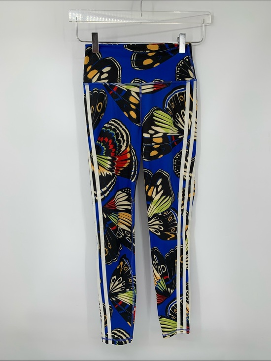 FARM Rio Pants - Farm Rio Adidas leggings butterfly active blue triple stripe active new Small